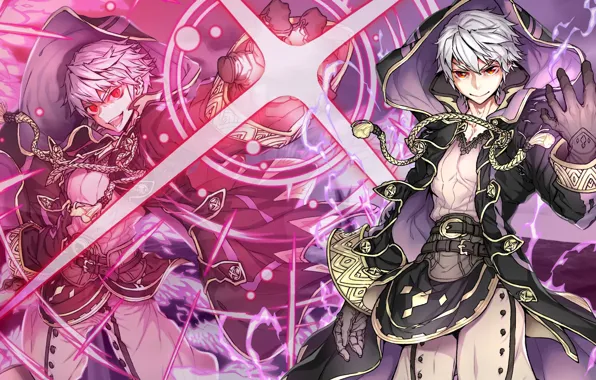 Магия, блеск, парень, Fire Emblem