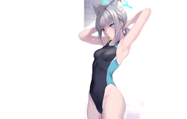 Kawaii, sexy, pussy, anime, pretty, kitty, swimsuit, cute