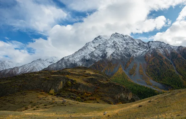 Картинка облака, Горы, долина, леса, Диков Рустем