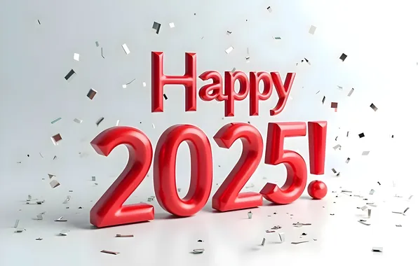Цифры, Новый год, дата, 2025, Новый 2025 год