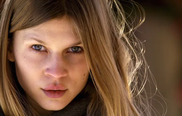 Взгляд, портрет, Clémence Poésy