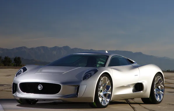 Concept, Jaguar, концепт, ягуар, автомобиль, C-X75