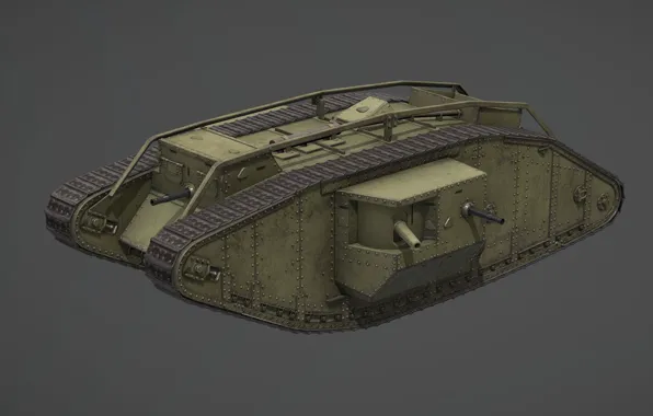 Британия, Первая Мировая война, Mark IV Male