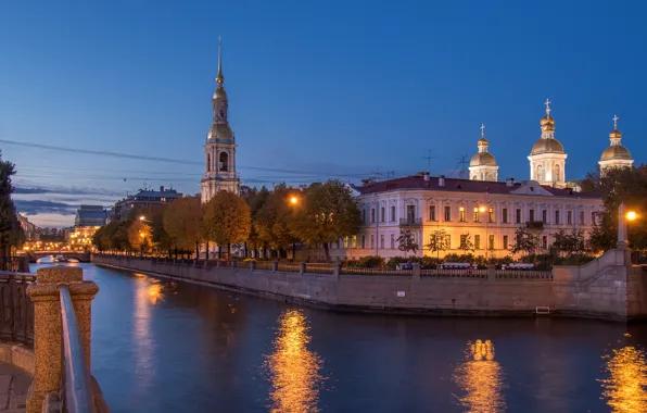 Город, улица, вид, Питер, Санкт-Петербург, Россия, архитектура, мегаполис