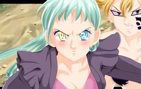 Девушки, аниме, элизабет, Nanatsu no Taizai, Семь смертных грехов