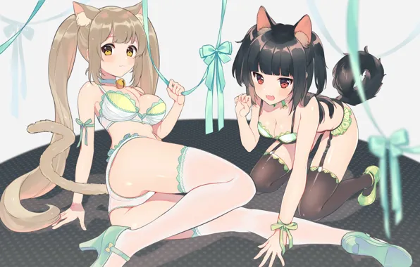 Картинка девушка, поза, аниме, cona kinaco