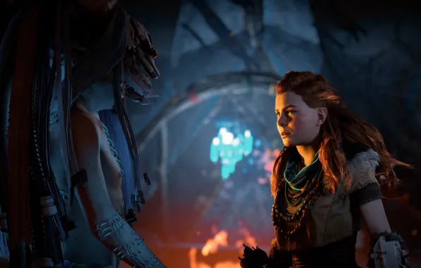 Girl, game, Horizon Zero Dawn, Horizon Zero Dawn: The Frozen Wilds