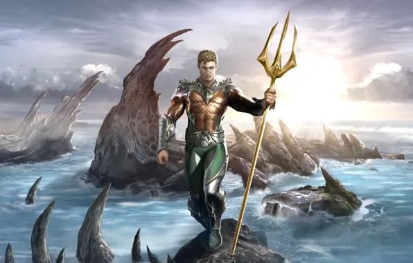 DC Comics, Aquaman, Justice League, Комиксы, Аквамен, Лига Справедливости