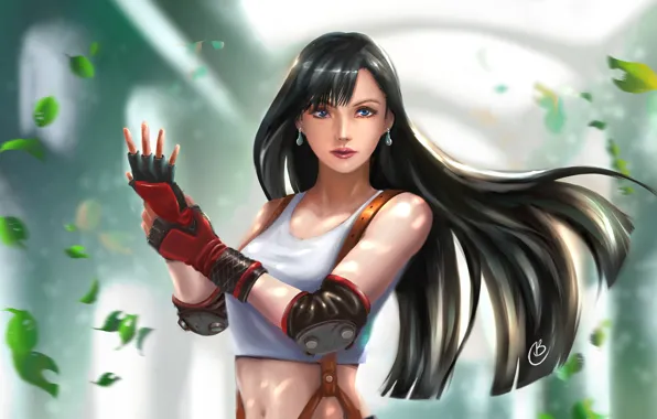 Девушка, Final Fantasy, Final Fantasy VII, Tifa Lockhart