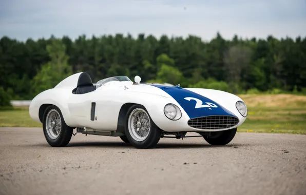 Ferrari, Classic, Classic car, 1955, Sports car, Ferrari 750 Monza Spyder