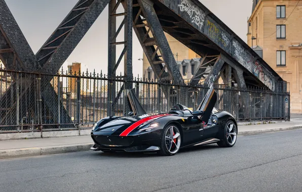 Феррари, Ferrari, суперкар, supercar, единственный экземпляр, 2020, Ferrari Monza SP2, the only instance
