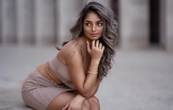 Girl, beautiful, model