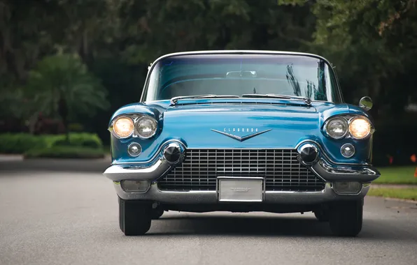 Cadillac, ретро автомобили, 1958, Brougham, Cadillac Eldorado, retro cars, Cadillac Eldorado Brougham