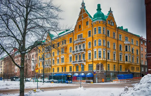 Картинка здание, Финляндия, Хельсинки