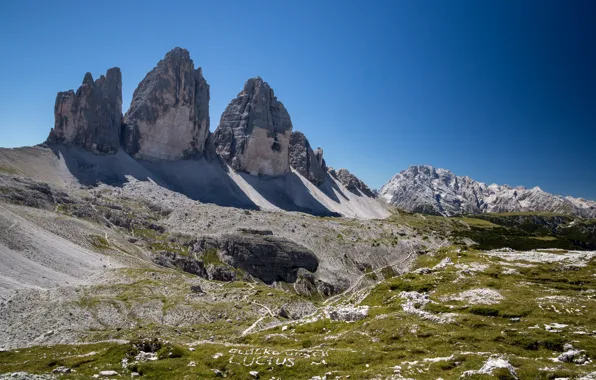 Картинка горы, Италия, Тре-Чиме-ди-Лаваредо