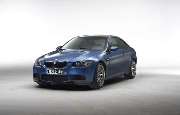 Картинка фон, бмв, BMW M3, blue car