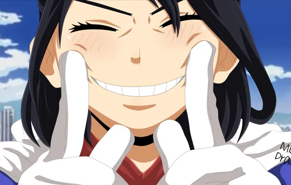Девушка, улыбка, Моя геройская академия, Boku No Hero Academia