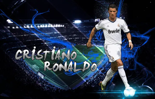 Wallpaper, sport, Cristiano Ronaldo, stadium, football, Santiago Bernabeu, player, Real Madrid CF