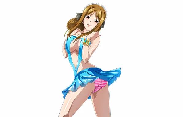 Girl, sexy, lingerie, ass, pantsu, cleavage, panties, long hair