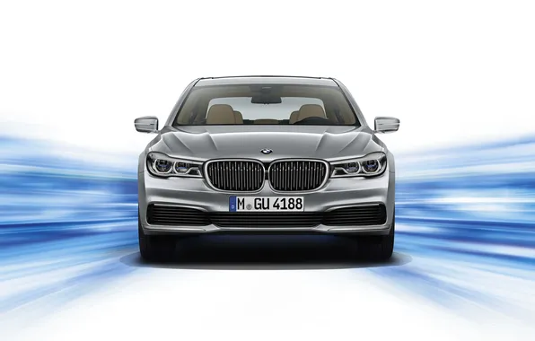Картинка фон, бмв, BMW, 2015, G12, 740Le