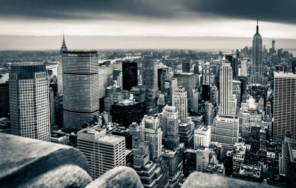 Картинка город, небоскребы, USA, америка, сша, Manhattan, NYC, New York City