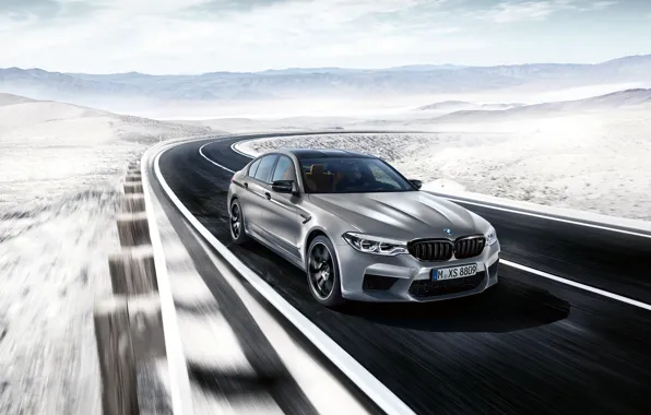 Скорость, седан, 2018, BMW M5, Competition