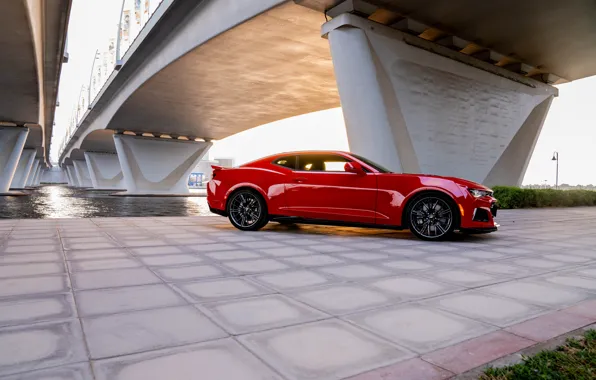 Картинка Chevrolet, Camaro, Chevrolet Camaro ZL1, side view