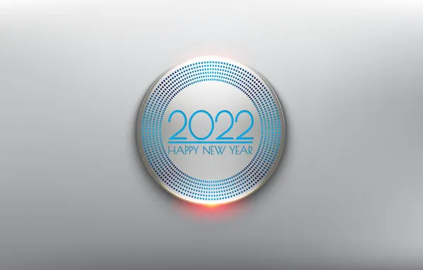 Зима, фон, круг, Рождество, цифры, Новый год, new year, 2022