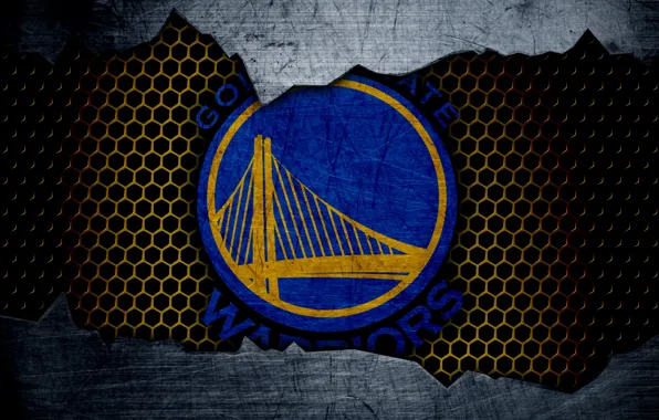 Wallpaper, sport, logo, basketball, NBA, Golden State Warriors