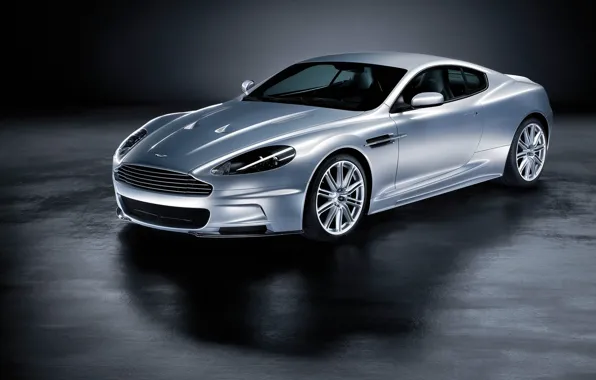 Картинка Aston Martin, DBS, серебристый