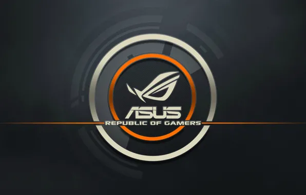 Logo, computer, ASUS
