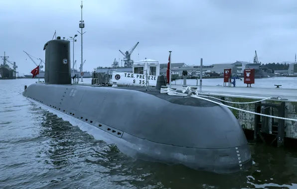 Субмарина, ВМС Турции, TCG Preveze, S 353