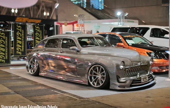 Картинка победа, тюнинг, stance, Газ 20