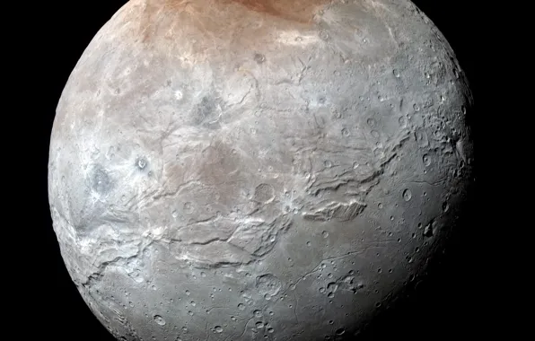 Картинка New Horizons, Харон, спутник Плутона