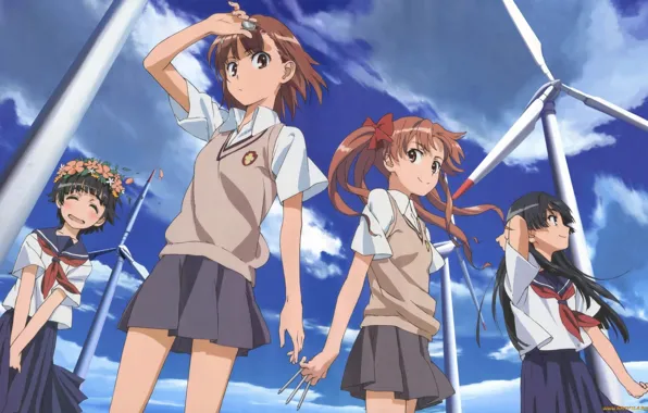 To Aru Majutsu no Index, Toaru Kagaku no Railgun, Сираи Куроко, Микото Мисака, Кадзари Уихару, …