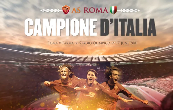Wallpaper, sport, Italy, stadium, football, Champions, AS Roma, Stadio Olimpico