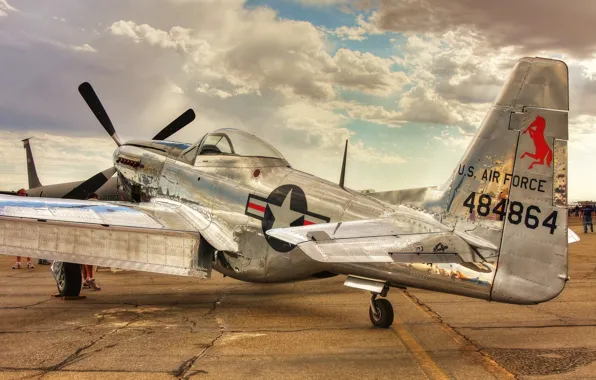 Картинка Mustang, P-51, aircraft