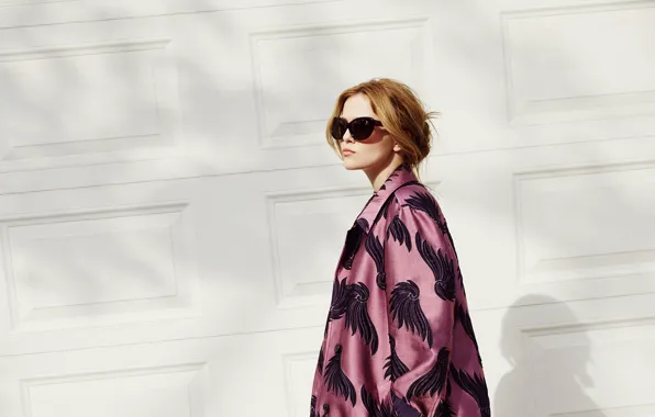 Модель, актриса, очки, прическа, фотограф, шатенка, плащ, Zoey Deutch