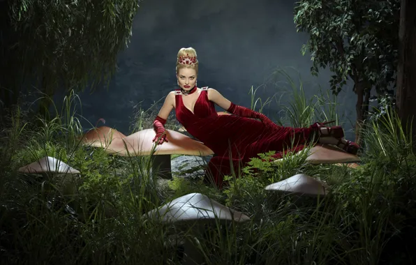 Anastasia, blonde, Red Queen, Once Upon a Time, Emma Rigby, Wonderland