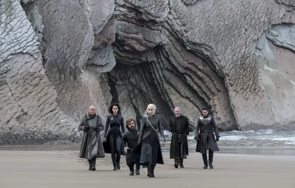 Game of thrones, season 7, cast, tv series, dragon stone