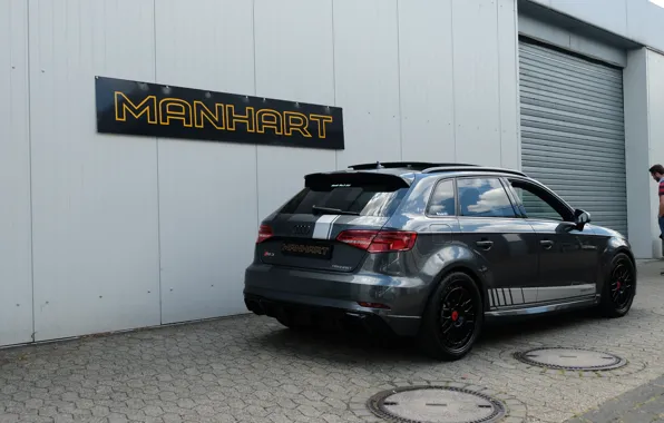 Audi, вид сзади, 500, RS3, Manhart, RS 3, 2019, Manhart 500