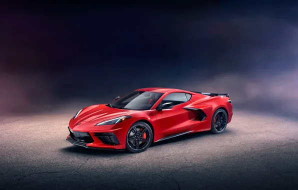 Corvette, Chevrolet, Stingray, 2020, C8