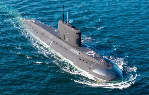 Подводная лодка, дизель-электрическая, проект 636