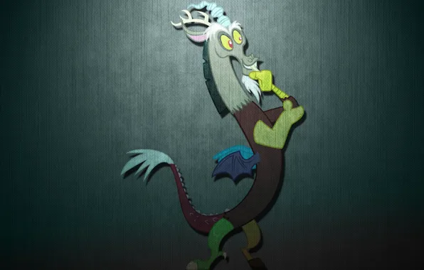 Carbon, my little pony, minor, discord