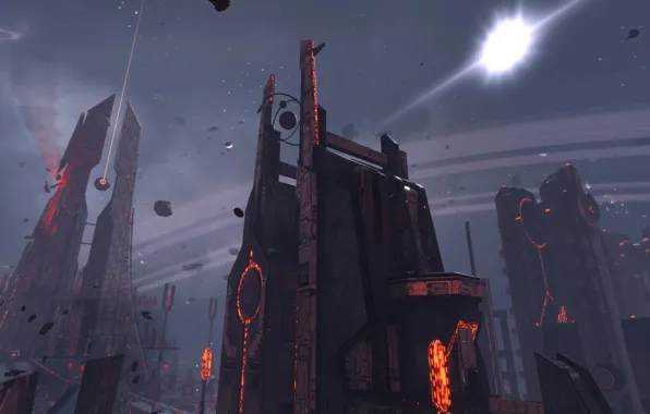 Сооружения, башни, Star Conflict, Monolith Remains