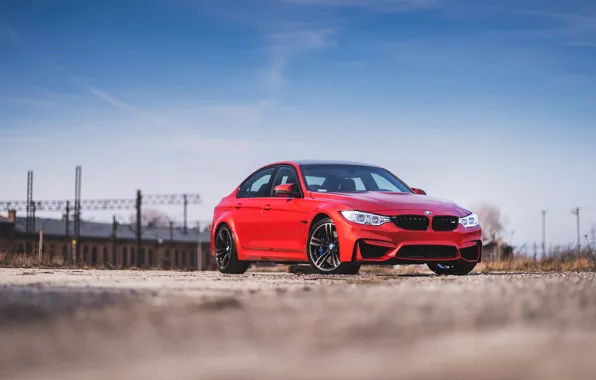 BMW, RED, f80