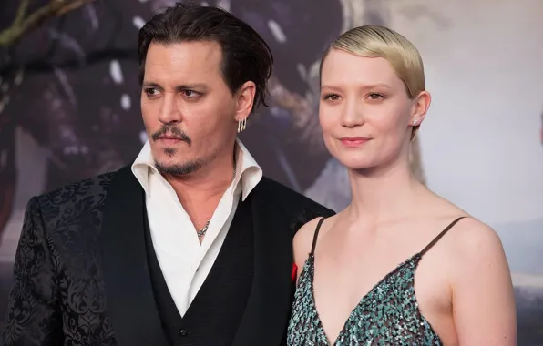 Johnny Depp, актеры, Mia Vasikowska