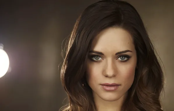 Лицо, актриса, брюнетка, зелёные глаза, Lyndsy Fonseca, Линдси Фонсека