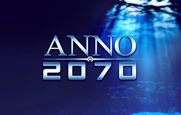 Под водой, синий фон, anno2070