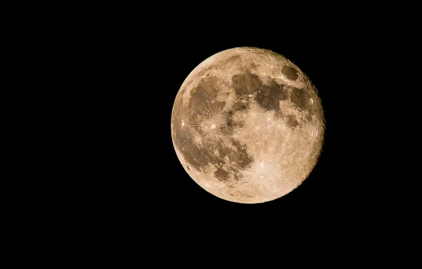 Картинка космос, луна, близко